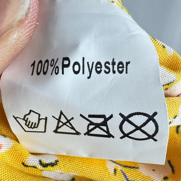 NWT Fashion Brand Plus Size Yellow Floral Romper - Picture 6 of 7